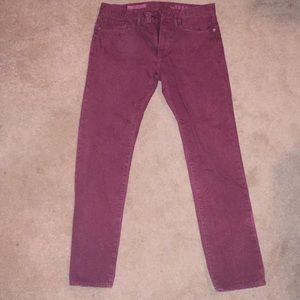 Gap 1969 collection maroon pants 32x32